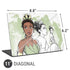 Disney Princess Tiana Sketch Universal Laptop 11in (8.8 x 6.2in) Skin
